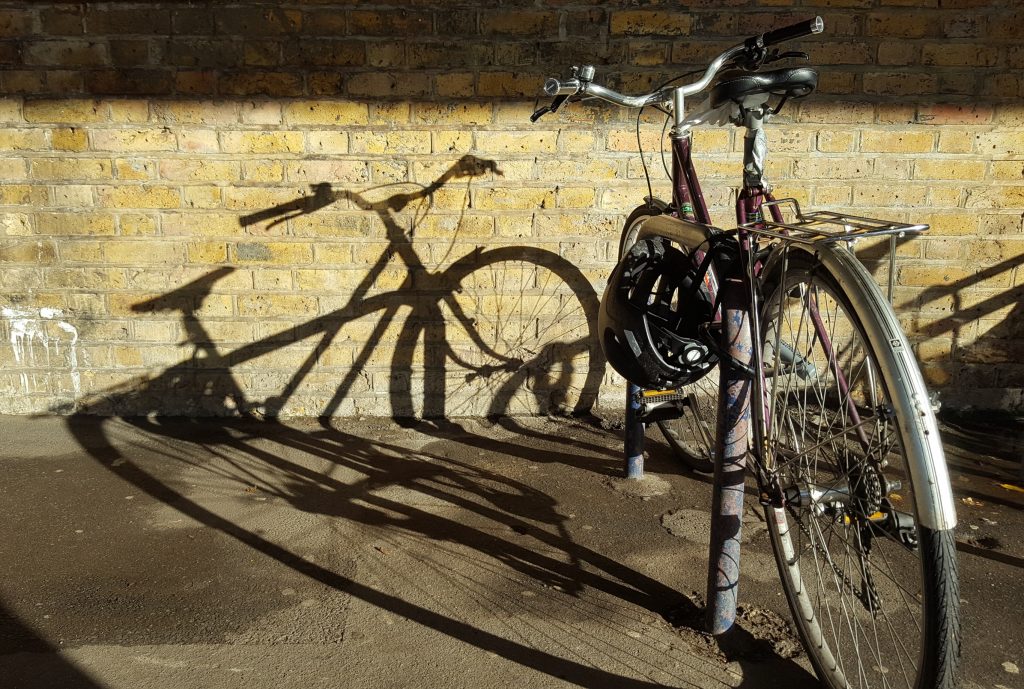 Learning to ride a bike in later life